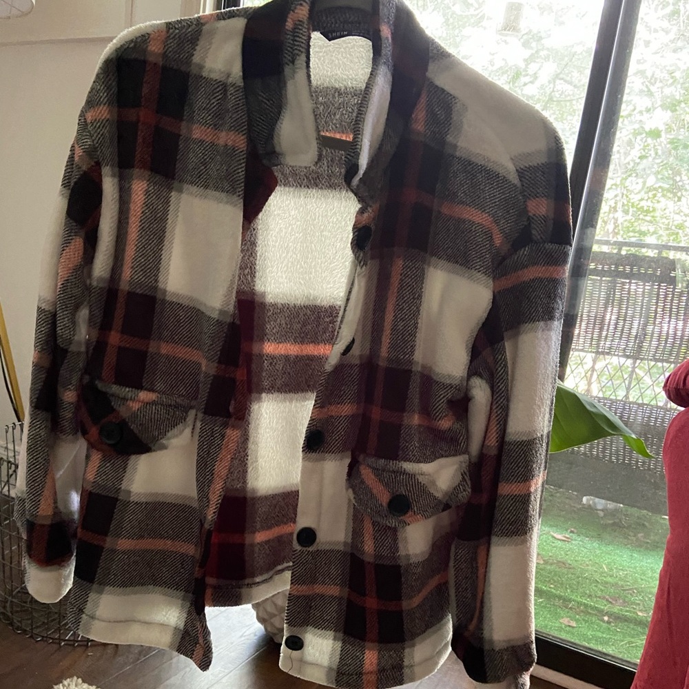 Fall plaid jacket